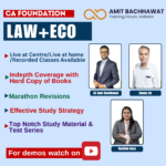 CA Foundation Law & Eco