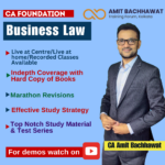 CA Foundation Business Law