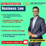 CMA Foundation Business Law