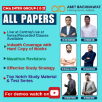 CMA Inter All 8 Papers (A.L)(BB.VS)