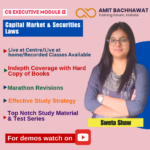 CS Executive Module-II Capital Market & Securities Laws