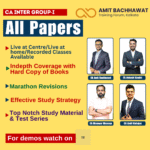 CA Inter Accounting + Law + Taxation (BB,AM)