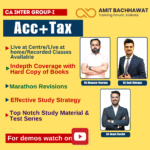 CA Inter Advanced Accounts + Tax (BB,AM)