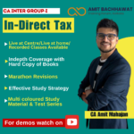 CA INTER Group-I In Direct Tax