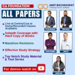 CA Foundation All 4 Subjects