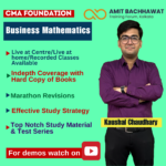 CMA Foundation Mathemathics