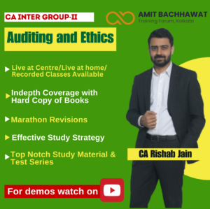 CA Inter Audit (R.J)