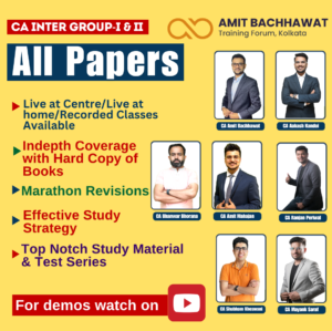 CA Inter All 6 Papers (S.K)(BB,AM)